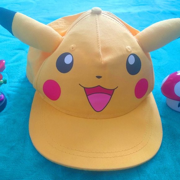 MEGA NINTENDO FAN (Splatoon T-shirt + Pikachu Hat) - Picture 3 of 3